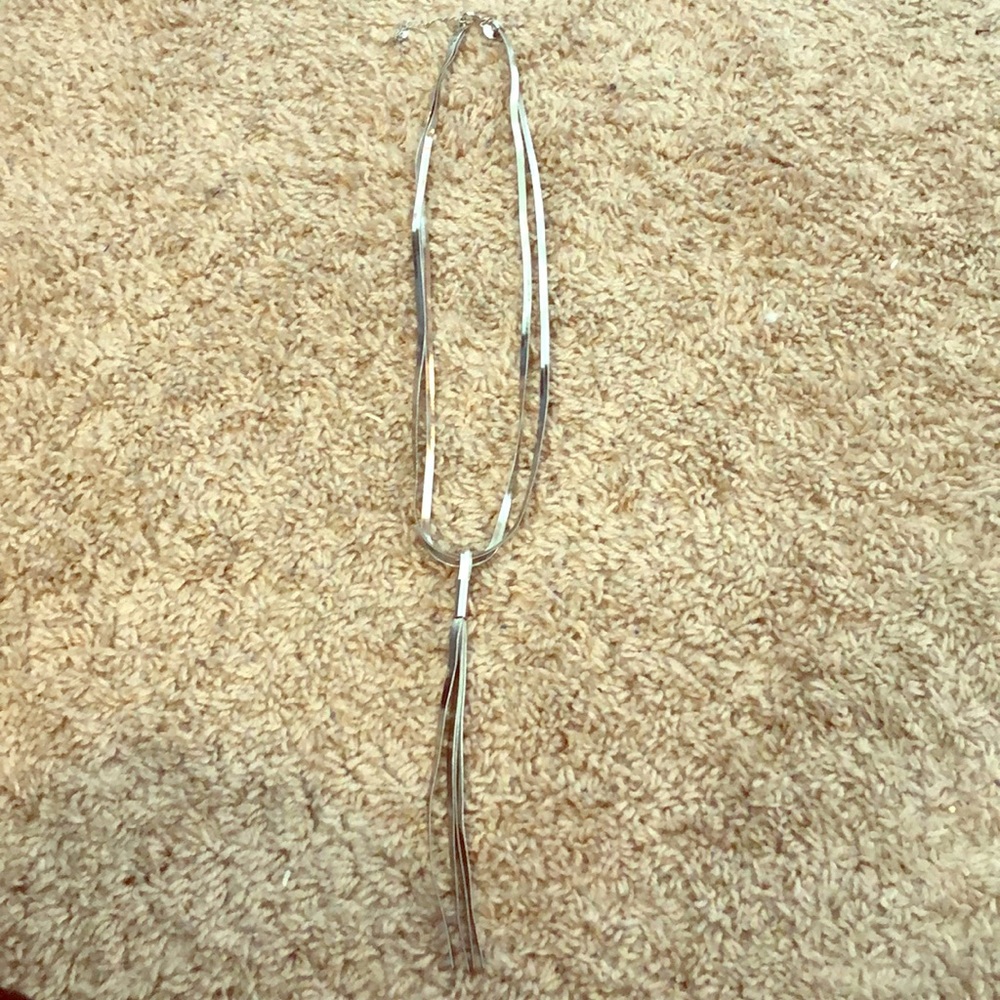 White House Black Market Silver Necklace